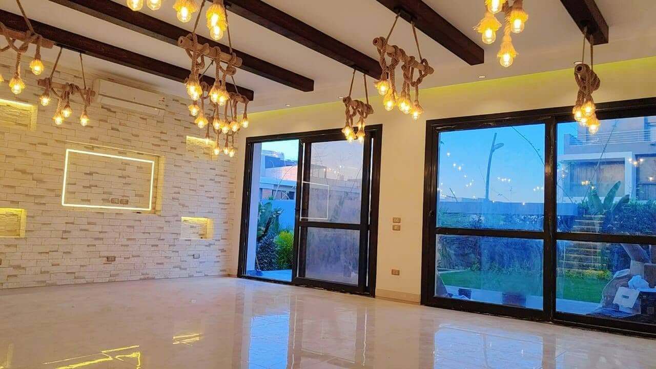 فيلا للايجار الشيخ زايد كمبوند باتيو الزهراء بجوار النادي الاهلي