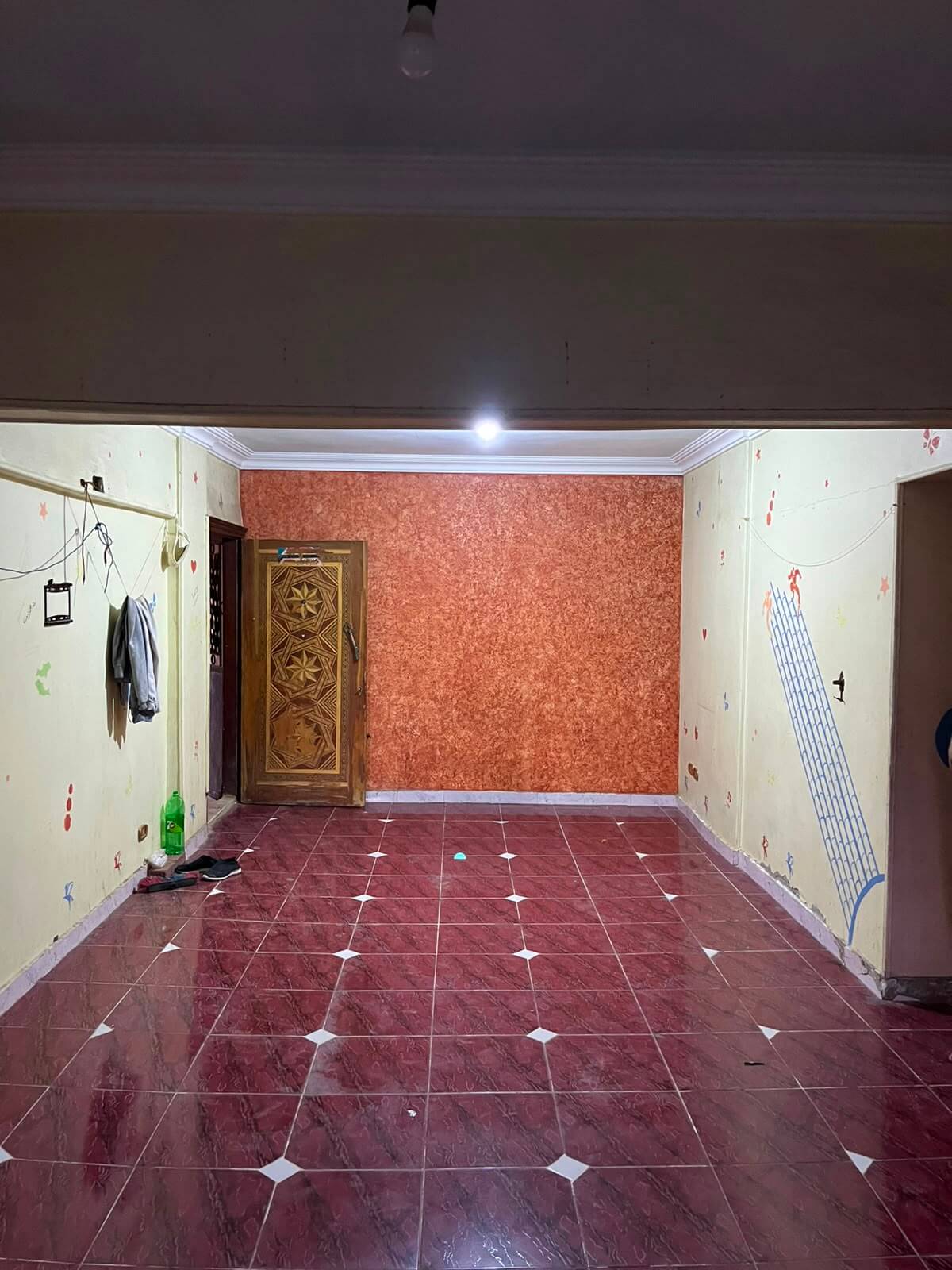 شقه للبيع الحى 3 مجاورة ثانية عمارات تعاونيات الدور الارضي